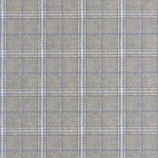 Kép 1/3 - Casadeco Textil hatású kockás kék vlies tapéta Gentle Thread Bleu Denim 53 cm X 10 m
