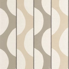 Kép 1/3 - Casadeco Csíkos bézs vinyl tapéta hullámokkal Neora Beige Sable 53 cm X 10 m