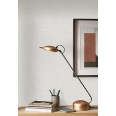 Kép 3/3 - Casadeco Szövethatású klasszikus halványszürke vlies tapéta Flax Gris Duvet 53 cm X 10 m