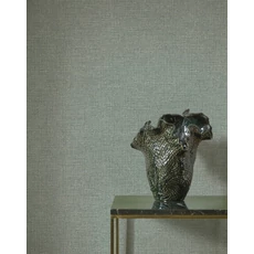 Kép 3/3 - Casadeco Szövethatású klasszikus zöld vlies tapéta Flax Celadon 53 cm X 10 m