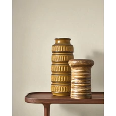 Kép 3/3 - Casadeco Elegáns törtfehér vinyl tapéta Arole Blanc Coton 53 cm X 10 m