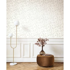 Kép 3/3 - Casadeco Modern bézs vlies tapéta szatén fénnyel Opaline Beige 53 cm X 10 m