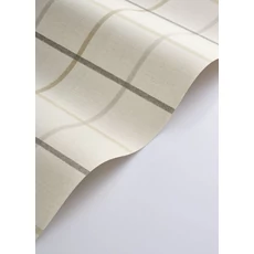 Kép 2/3 - Casadeco Kockás retro bézs vlies tapéta Smooth Grid Grege 53 cm X 10 m