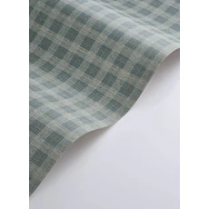 Kép 2/3 - Casadeco Klasszikus kockás kék vlies tapéta Fitting Room Bleu Canard 53 cm X 10 m