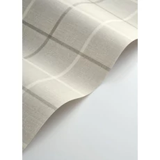 Kép 2/3 - Casadeco Kockás retro szürke vlies tapéta Smooth Grid Gris Duvet 53 cm X 10 m