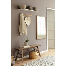 Kép 3/3 - Caselio Halszálka mintás szürkés barna vinyl tapéta Chevron Uni Taupe Beige 53 cm X 10 m