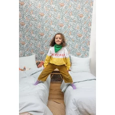 Kép 3/3 - Caselio Erdei állatos kék vllies tapéta Se Faufiler Bleu Grise 53 cm X 10 m