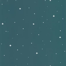 Kép 1/3 - Caselio Csillagos sötétkék vlies tapéta Rever Bleu Nuit Phosphore 53 cm X 10 m