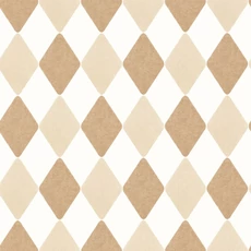 Kép 1/3 - Caselio Geometriai mintás barna vlies tapéta Danser Camel 53 cm X 10 m