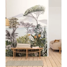 Kép 2/2 - Caselio Zöld növényes vlies poszter tapéta Phoenix Vert 53 cm X 10 m