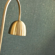 Kép 3/3 - Caselio Szövet hatású zöld vinyl tapéta metál fénnyel Gaze Metal Vert Eucalyptus Dore 53 cm X 10 m