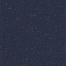 Kép 1/3 - Caselio Szövet hatású sötétkék vinyl tapéta metál fénnyel Gaze Metal Bleu Nuit Cuivre 53 cm X 10 m