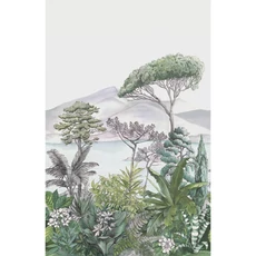 Kép 1/2 - Caselio Zöld növényes vlies poszter tapéta Phoenix Vert 53 cm X 10 m