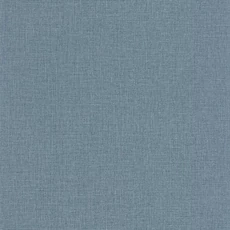 Kép 1/3 - Caselio Szövethetású kék vinyl tapéta Uni Mat Bleu Tempete 53 cm X 10 m