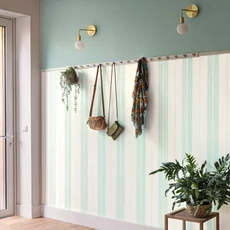 Kép 3/3 - Caselio Szövethetású szürkés zöld vinyl tapéta Uni Mat Sauge 53 cm X 10 m