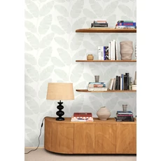 Kép 3/3 - Caselio Óriás banánfa leveles mandulazöld vinyl tapéta Moonlight Banana Tree Vert Amande 53 cm X 10 m