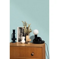 Kép 3/3 - Caselio Szövethetású pasztell kék vinyl tapéta Uni Mat Bleu Pastel 53 cm X 10 m