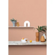 Kép 3/3 - Caselio Szövethetású púder rózsaszín vinyl tapéta Uni Mat Rose Poudre 53 cm X 10 m