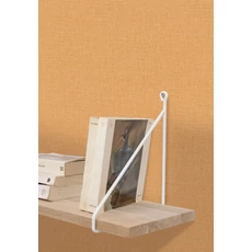 Kép 3/3 - Caselio Szövethetású sárga vinyl tapéta Uni Mat Melon 53 cm X 10 m