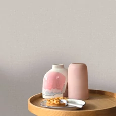 Kép 3/3 - Caselio Szövethetású szürkés barna vinyl tapéta Uni Mat Taupe Clair 53 cm X 10 m