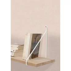 Kép 3/3 - Caselio Szövethetású rózsaszínes bézs vinyl tapéta Uni Mat Beige Rose Moyen 53 cm X 10 m