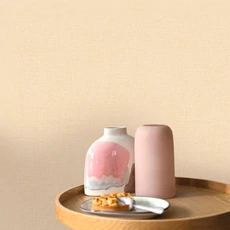 Kép 3/3 - Caselio Szövethetású sárga vinyl tapéta Uni Mat Jaune 53 cm X 10 m