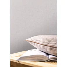 Kép 3/3 - Caselio Lenvászon hatású szürke vinyl tapéta Uni Mat Gris Orage 53 cm X 10 m