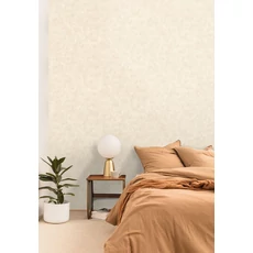 Kép 3/3 - Caselio Texturált bézs vinyl tapéta gyöngyházzal Uni Metallise/Nacre Beige Nacre 53 cm X 10 m