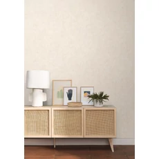 Kép 3/3 - Caselio Elegáns texturált drapp vinyl tapéta Patine Uni Taupe Clair 53 cm X 10 m