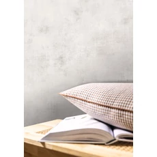 Kép 2/3 - Caselio Szövethatású szürke vinyl tapéta Telas Uni Gris Clair 53 cm X 10 m