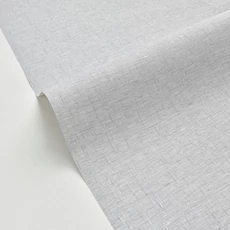 Kép 2/3 - Caselio Szövet hatású szürke vinyl tapéta metál fénnyel Gaze Metal Gris Argent 53 cm X 10 m