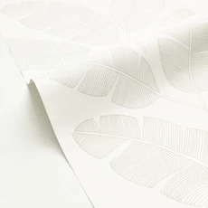 Kép 2/3 - Caselio Óriás banánfa leveles mandulazöld vinyl tapéta Moonlight Banana Tree Vert Amande 53 cm X 10 m