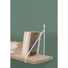 Kép 3/3 - Caselio Szövethetású zöld vinyl tapéta Uni Mat Mousse 53 cm X 10 m