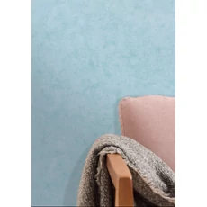 Kép 3/3 - Caselio Beton hatású égkék vinyl tapéta Beton Uni Bleu Ciel 53 cm X 10 m