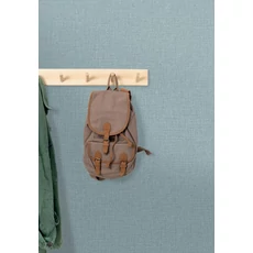 Kép 3/3 - Caselio Szövethetású kék vinyl tapéta Uni Mat Bleu Jean 53 cm X 10 m