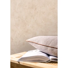 Kép 3/3 - Caselio Elegáns texturált barna vinyl tapéta Patine Uni Moka Mat 53 cm X 10 m