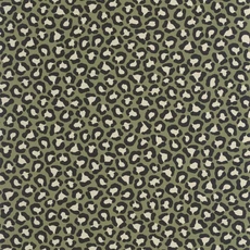 Kép 1/3 - Caselio Leopárd mintás keki zöld vlies tapéta Sumatra Kaki 53 cm X 10 m