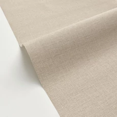 Kép 2/3 - Caselio Szövethetású bézs vinyl tapéta Uni Mat Ficelle 53 cm X 10 m