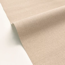 Kép 2/3 - Caselio Szövethetású barna vinyl tapéta Uni Mat Camomille 53 cm X 10 m