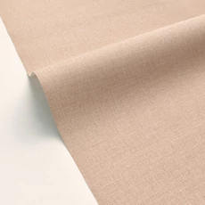 Kép 2/3 - Caselio Szövethetású rózsaszínes bézs vinyl tapéta Uni Mat Beige Rose Fonce 53 cm X 10 m