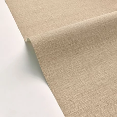 Kép 2/3 - Caselio Szövethetású barna vinyl tapéta Uni Mat Moka 53 cm X 10 m