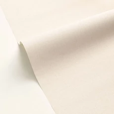 Kép 2/3 - Caselio Szövethetású csontszínű vinyl tapéta Uni Mat Ivoire 53 cm X 10 m