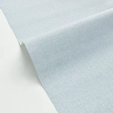 Kép 2/3 - Caselio Szövethetású világoskék vinyl tapéta Uni Mat Bleu Ciel 53 cm X 10 m