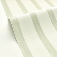 Kép 2/3 - Caselio Csíkos mandulazöld vinyl tapéta Cyrene Vert Amande 53 cm X 10 m