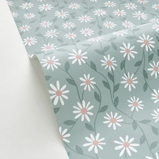 Kép 2/3 - Caselio Romantikus virág mintás szürkés zöld vlies tapéta Anna Vert De Gris 53 cm X 10 m