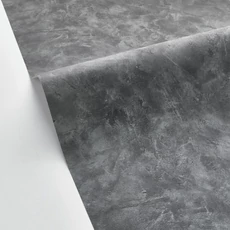 Kép 2/3 - Caselio Elegáns texturált fekete vinyl tapéta Patine Uni Ardoise 53 cm X 10 m