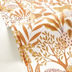 Kép 2/3 - Caselio Dzsungel mintás rózsaszín vlies tapéta Jane Blanc Vieux Rose 53 cm X 10 m