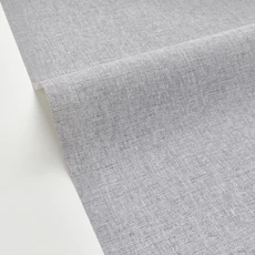 Kép 2/3 - Caselio Lenvászon hatású szürke vinyl tapéta Uni Mat Gris Acier Fonce 53 cm X 10 m
