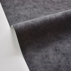 Kép 2/3 - Caselio Beton hatású fekete vinyl tapéta Beton Uni Noir 53 cm X 10 m