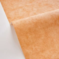 Kép 2/3 - Caselio Beton hatású narancssárga vinyl tapéta Beton Uni Terre Cuite 53 cm X 10 m